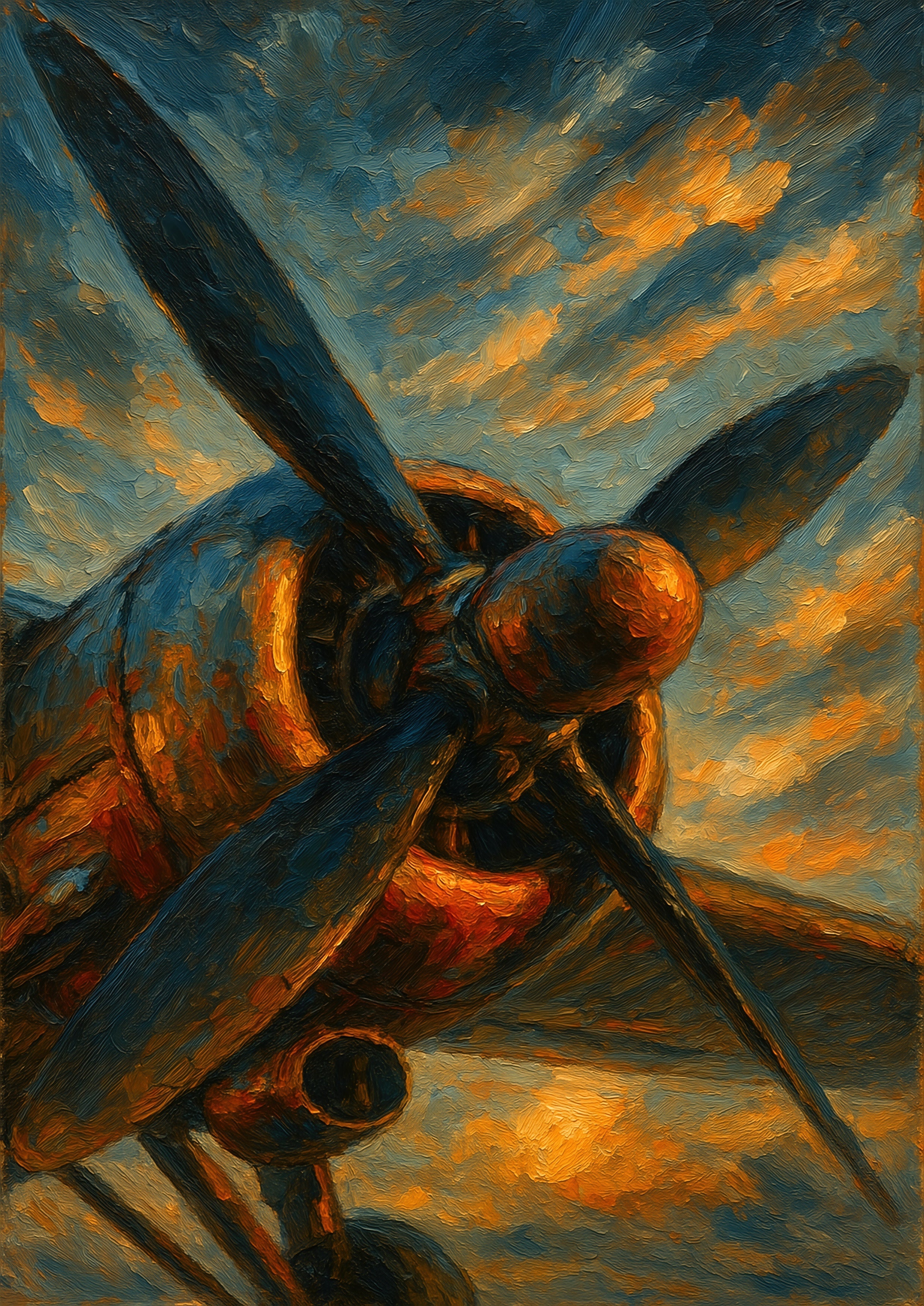 COLLECTION OIL PAINTING