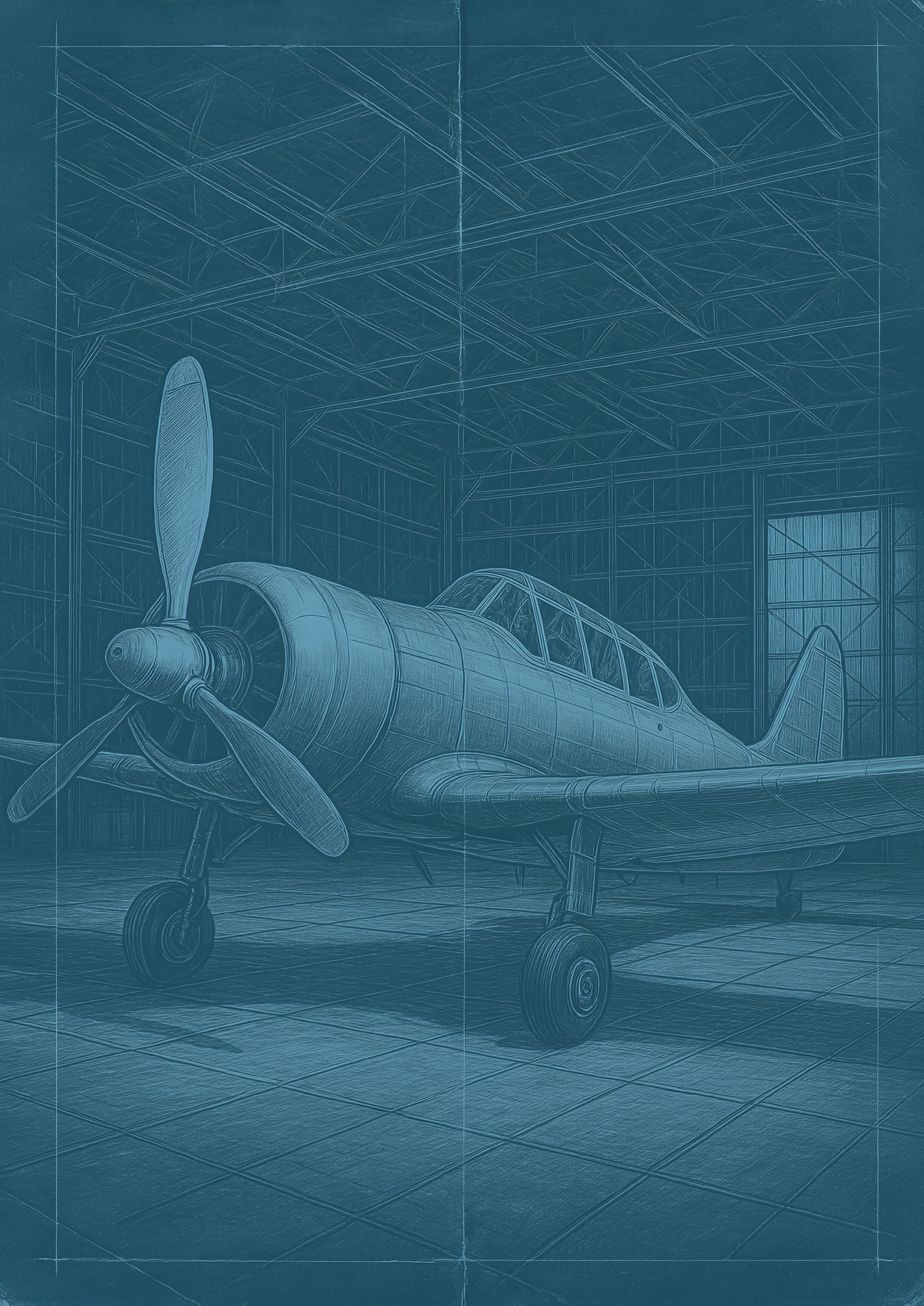 COLLECTION BLUE PRINT - #1108