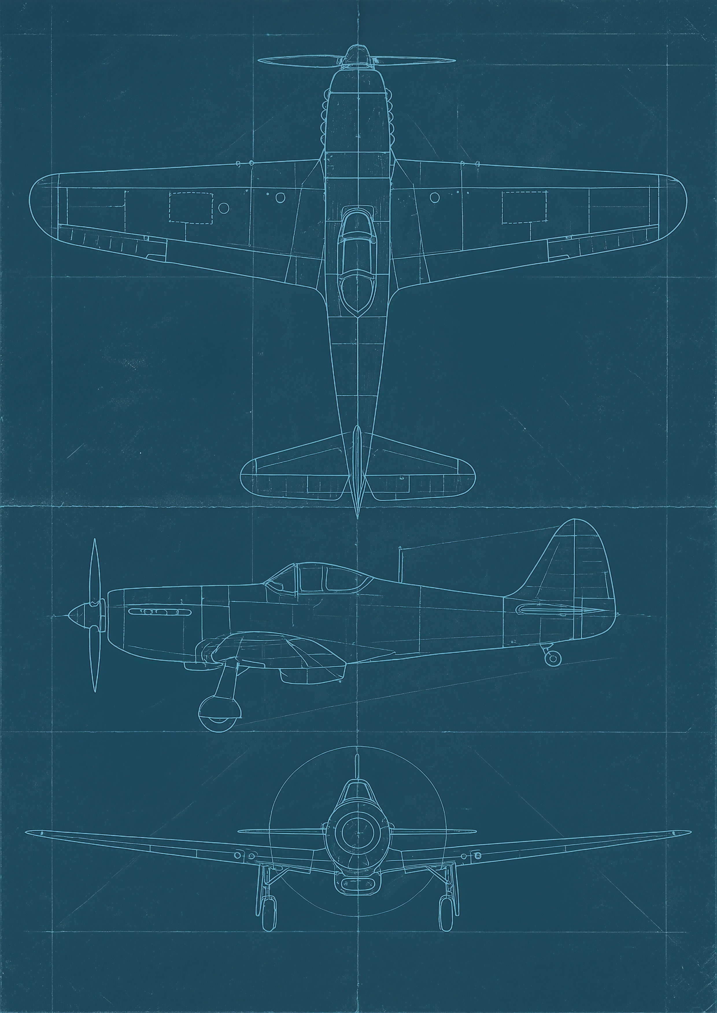 COLLECTION BLUE PRINT - #1112