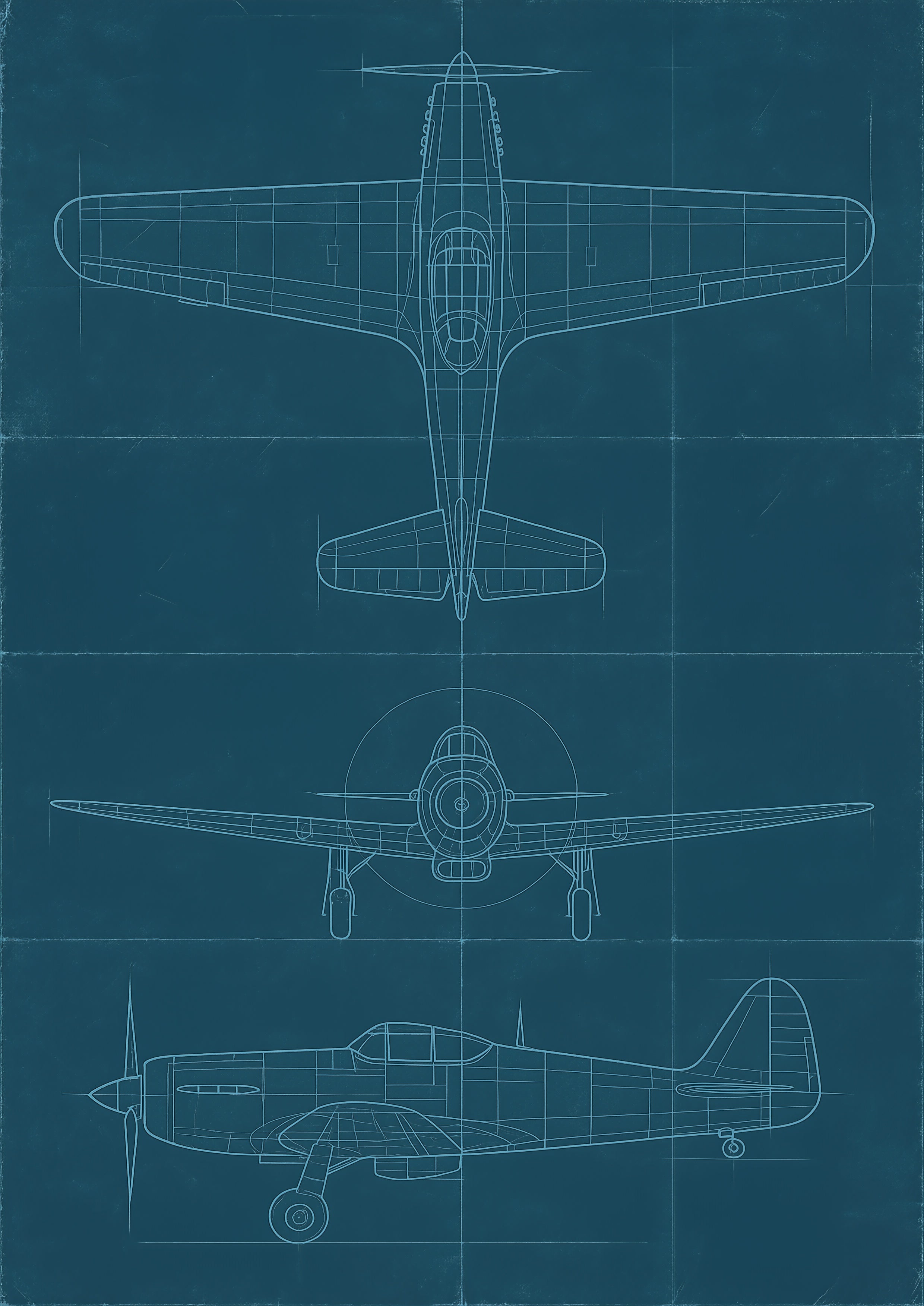 COLLECTION BLUE PRINT - #1113