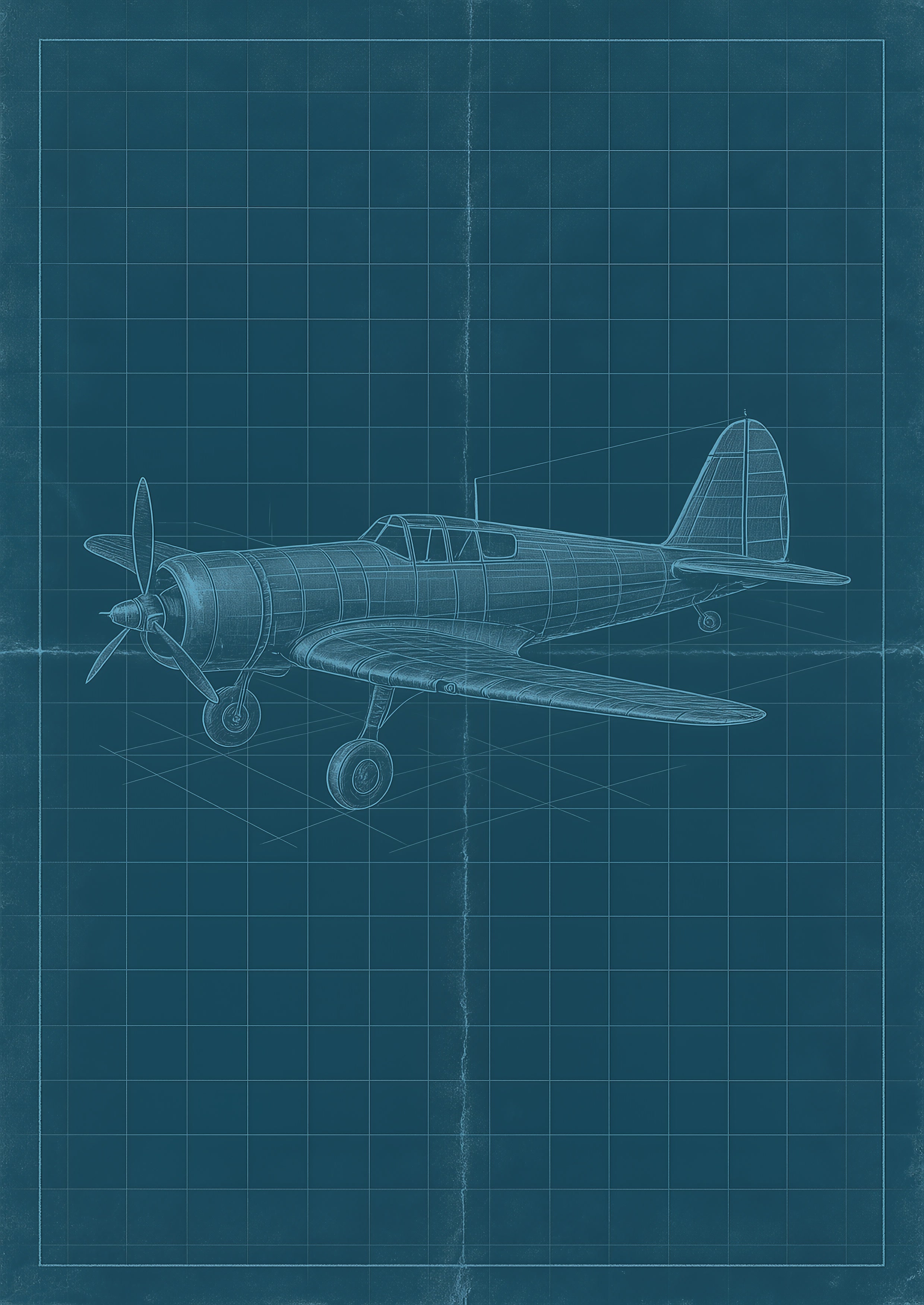 COLLECTION BLUE PRINT - #1116