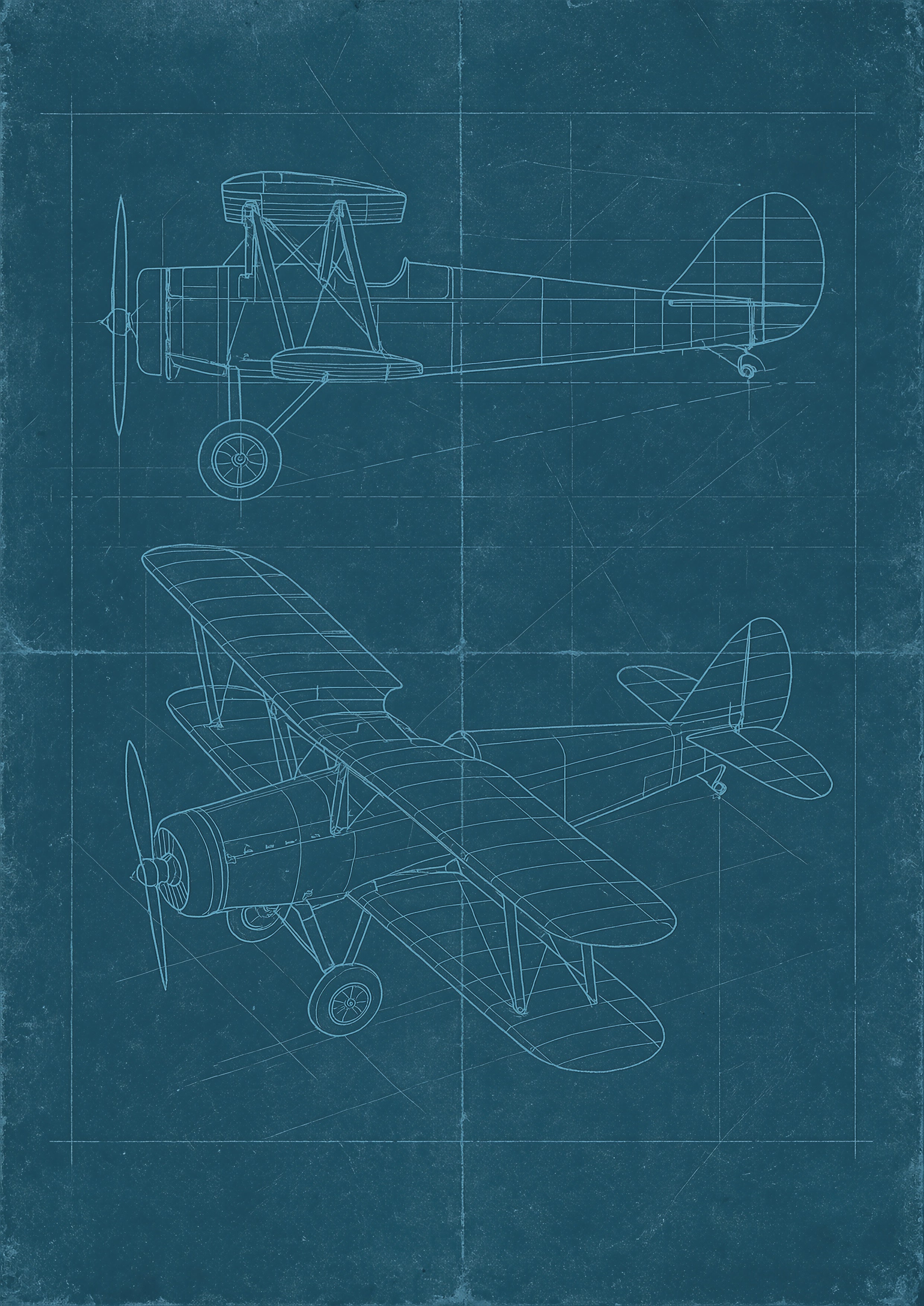 COLLECTION BLUE PRINT - #1117