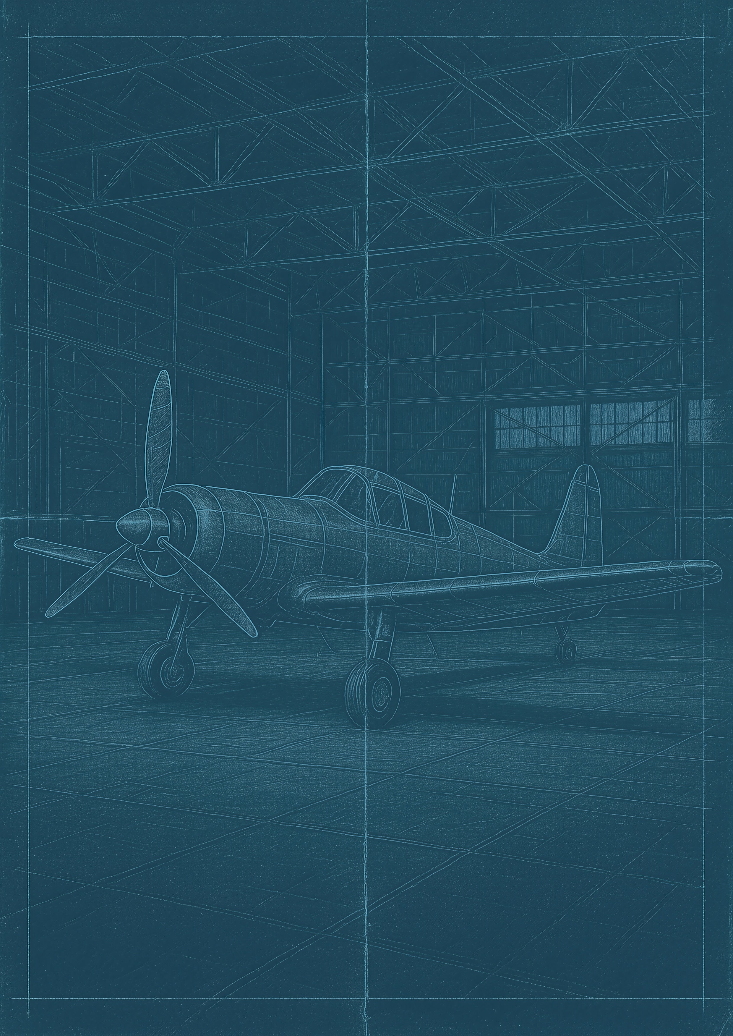 COLLECTION BLUE PRINT - #1121