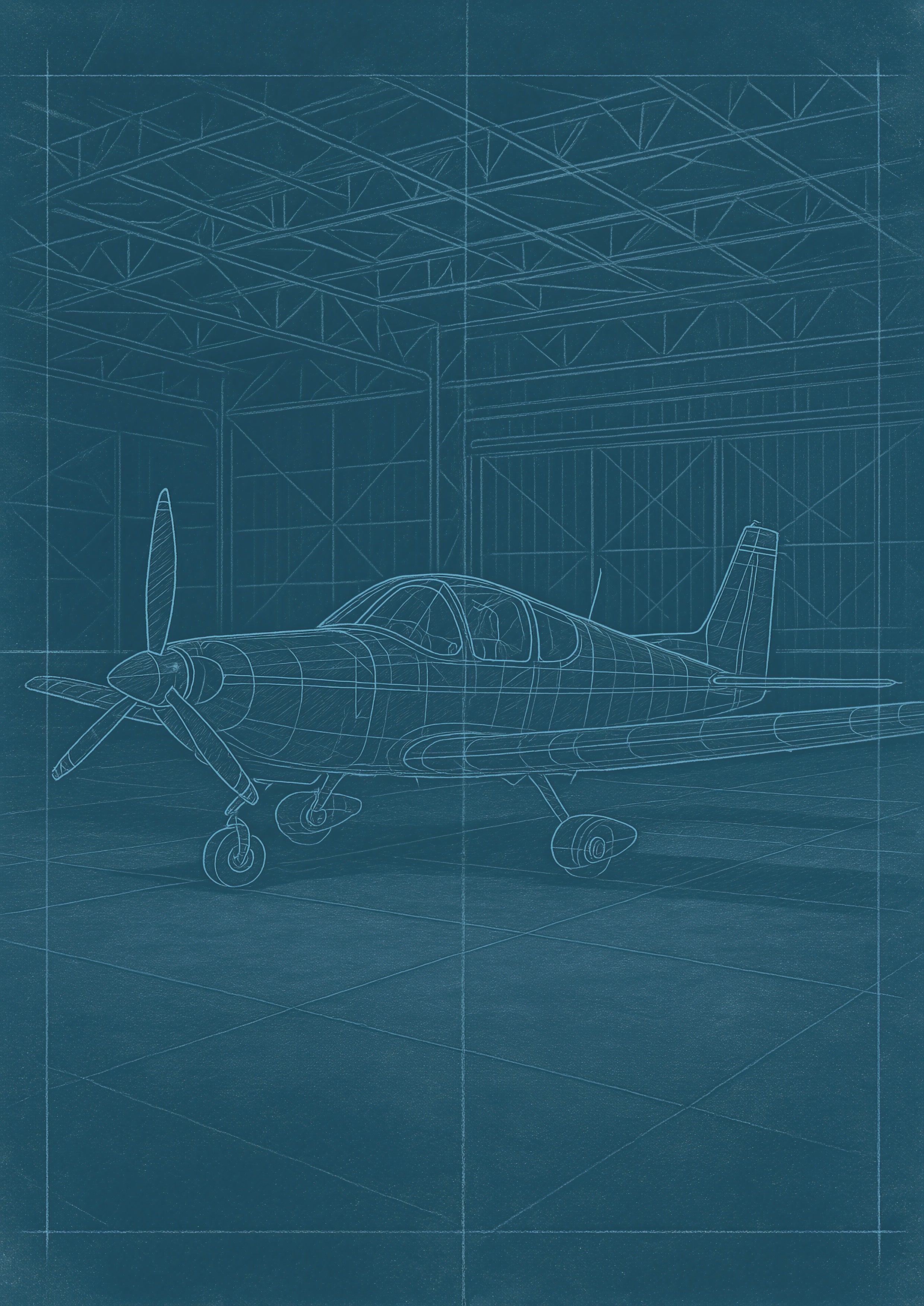 COLLECTION BLUE PRINT - #1123