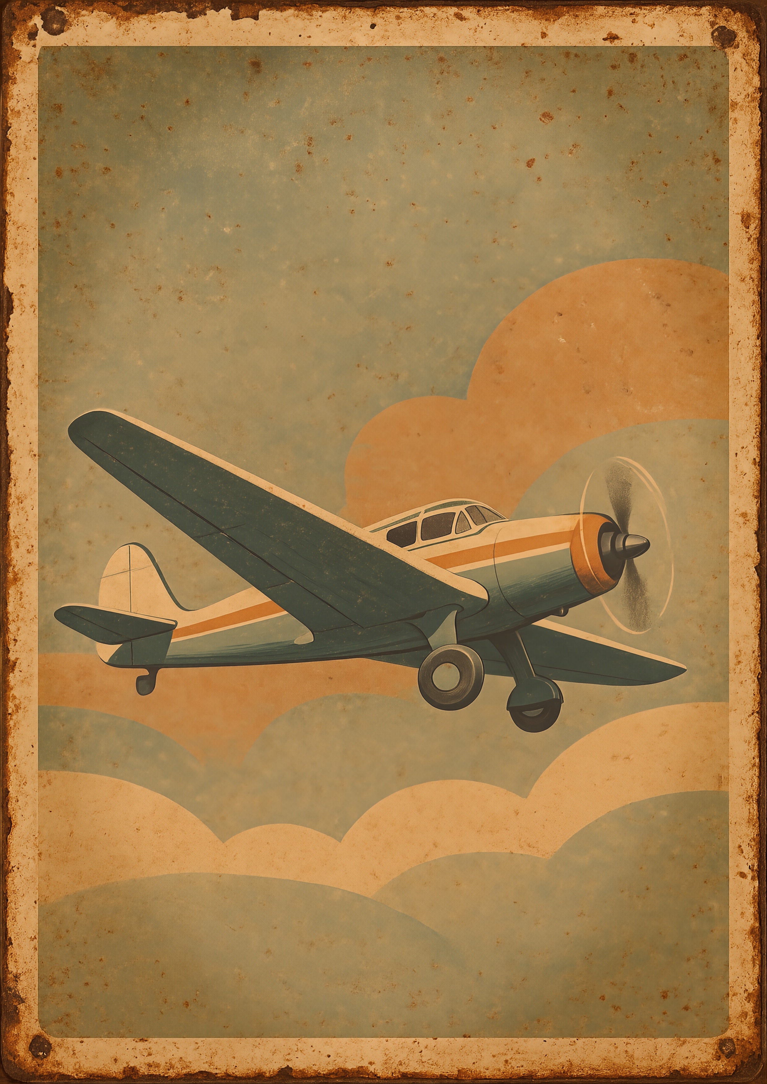 COLLECTION VINTAGE METAL - #1500