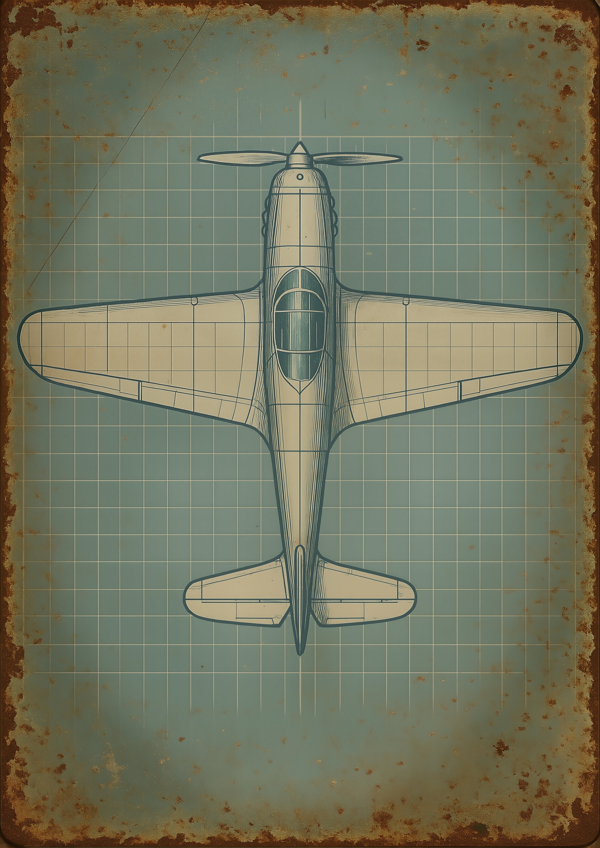 COLLECTION VINTAGE METAL - #1506