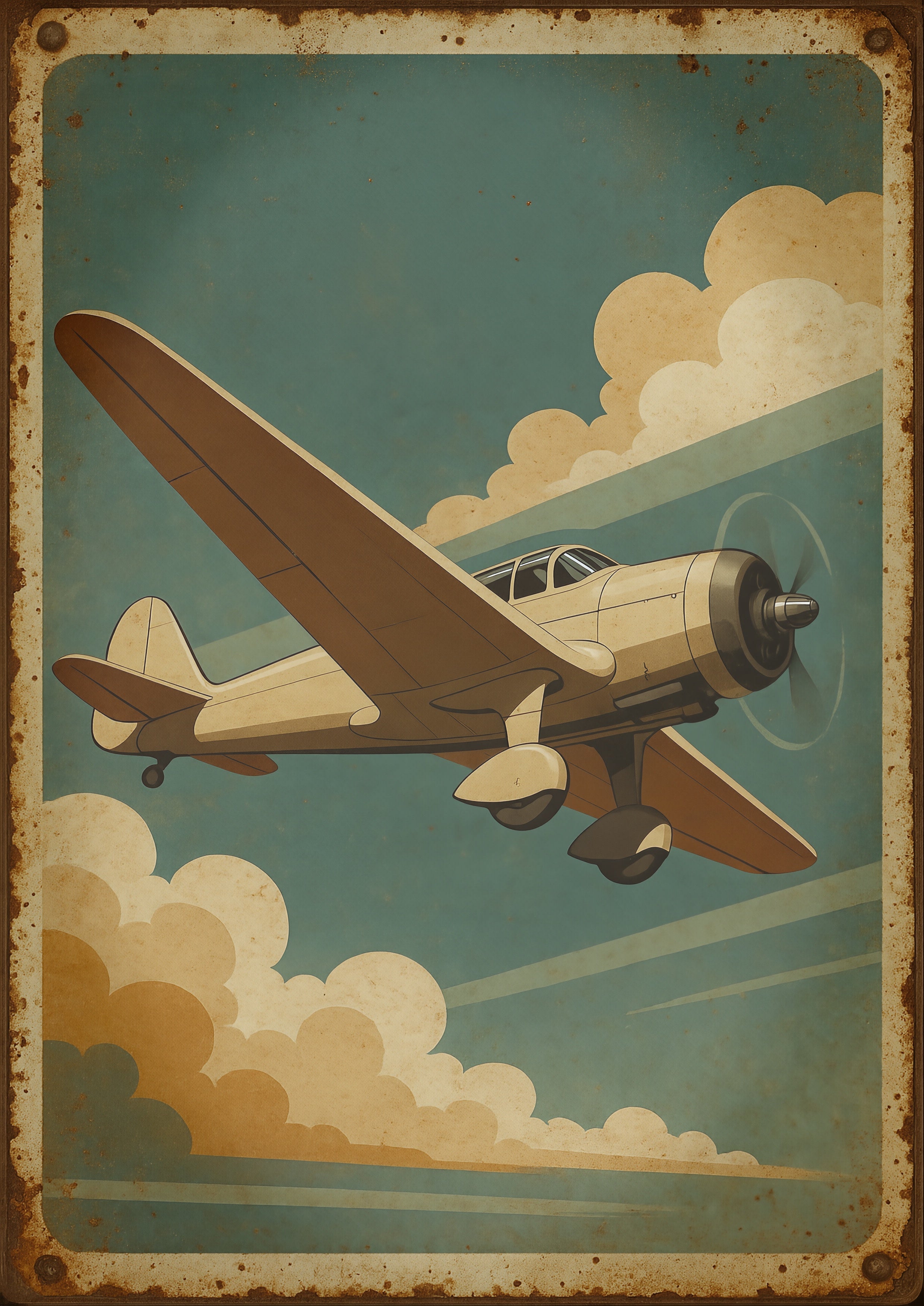 COLLECTION VINTAGE METAL - #1510