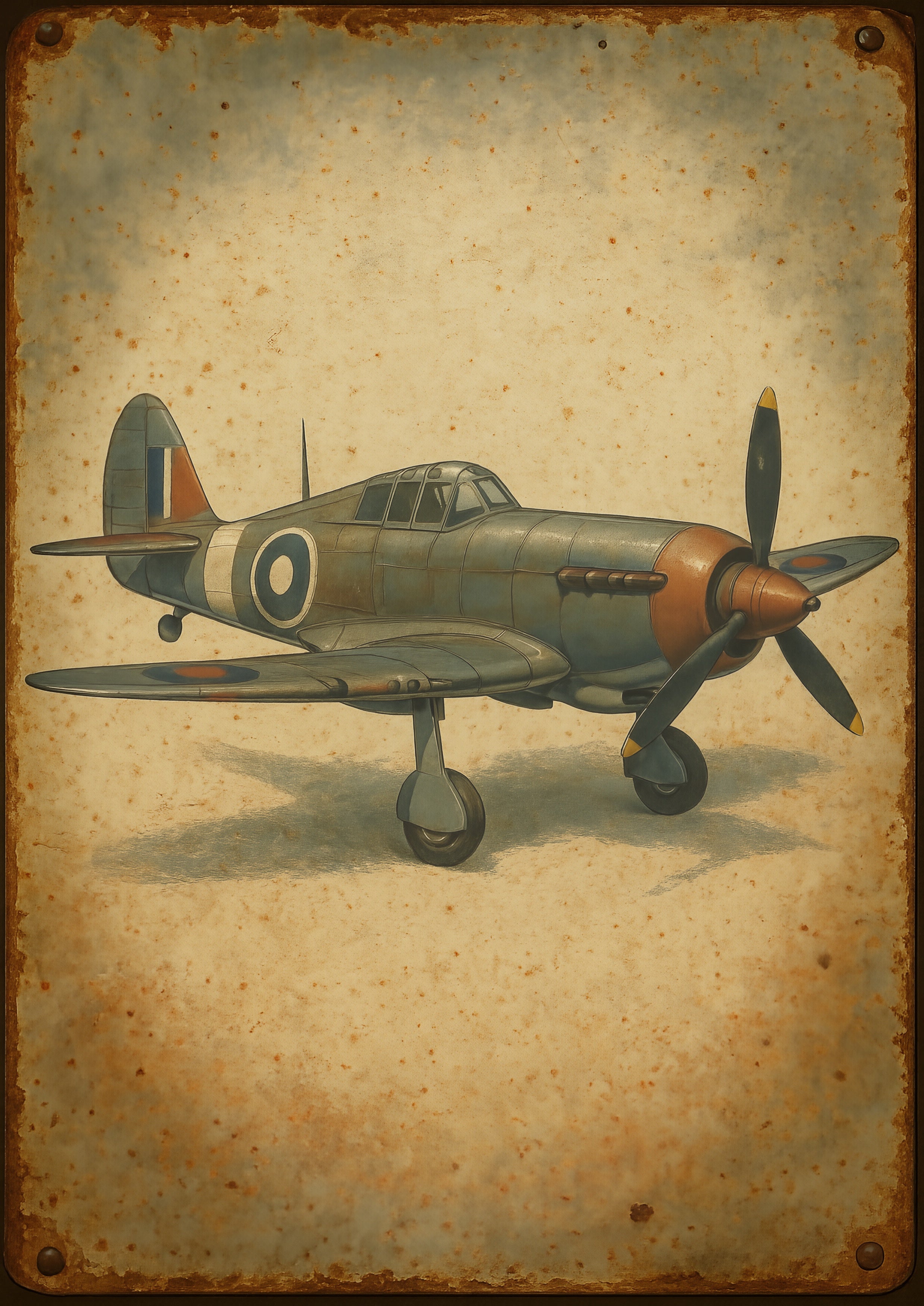 COLLECTION VINTAGE METAL - #1519