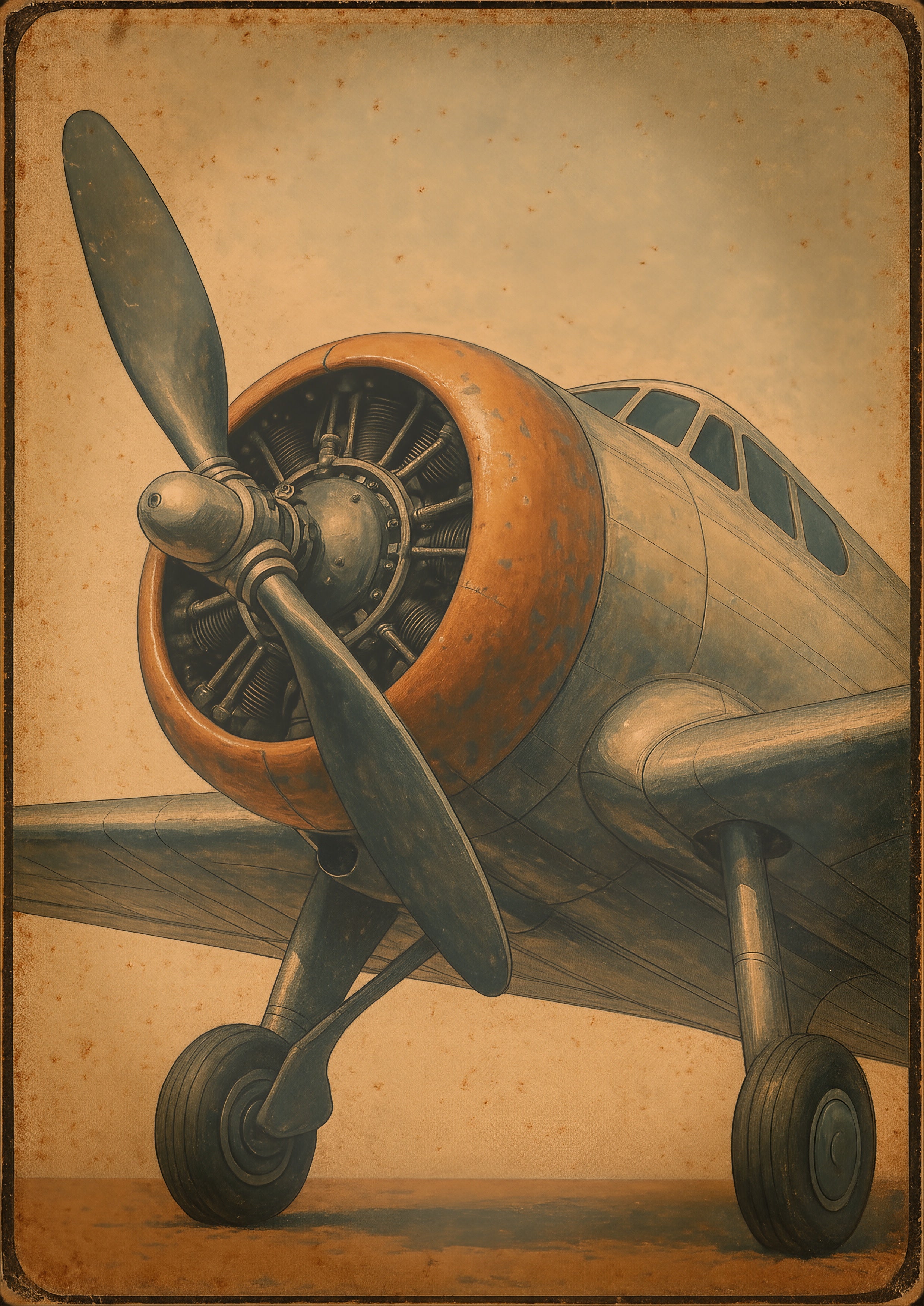 COLLECTION VINTAGE METAL - #1523