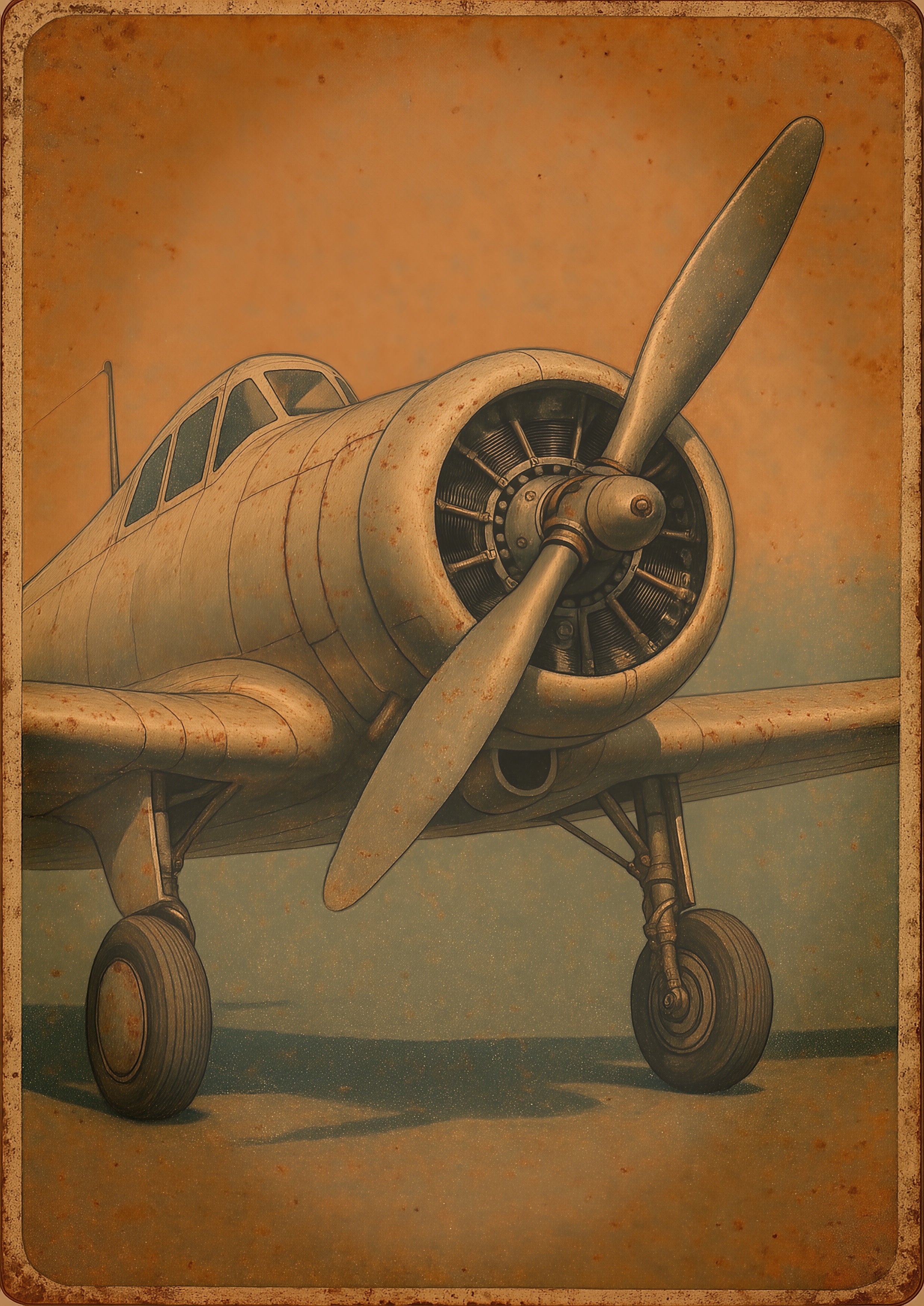 COLLECTION VINTAGE METAL - #1524