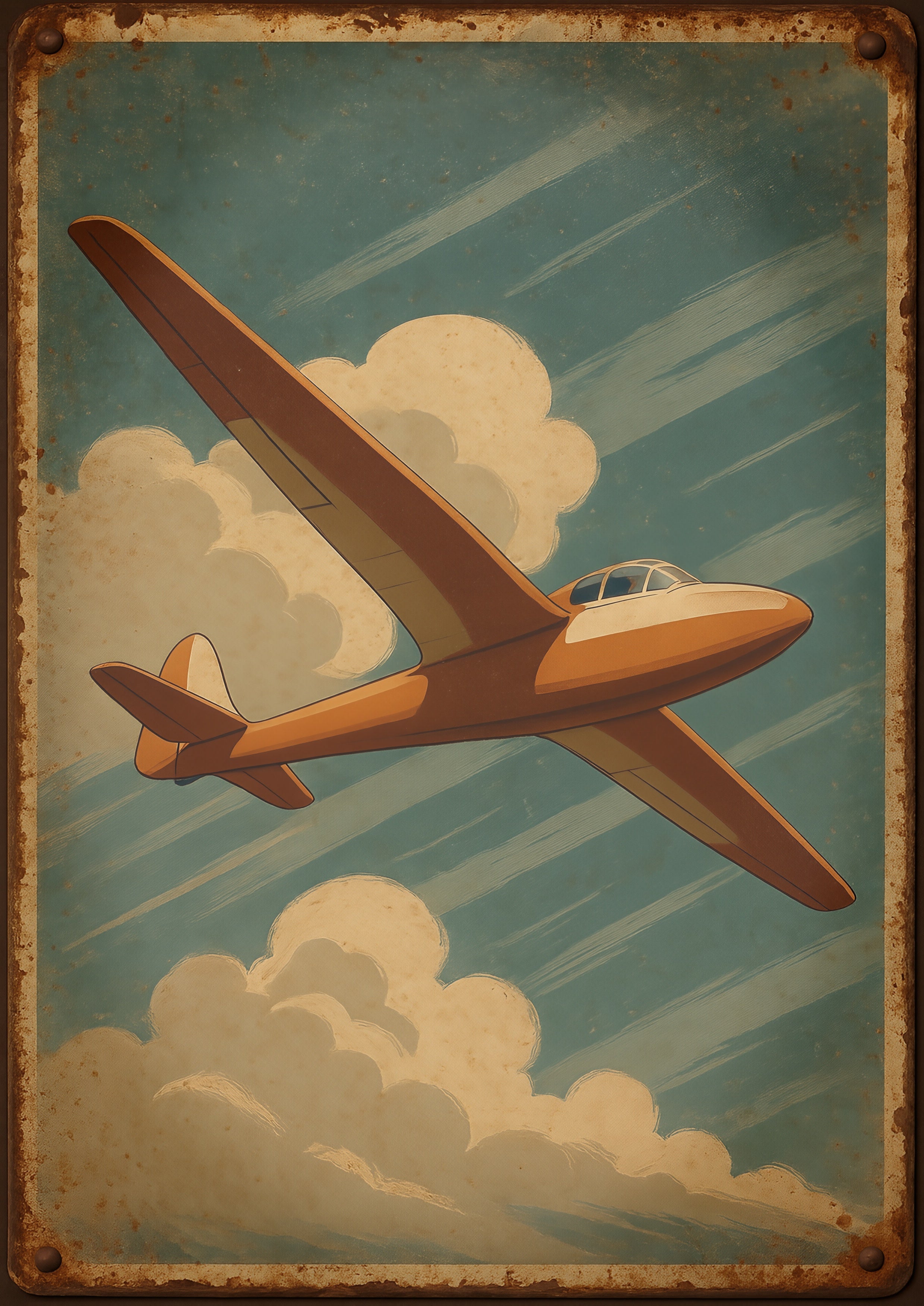 COLLECTION VINTAGE METAL - #1529